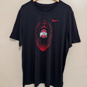 Nike Ohio State Buckeyes Football Team Issue Practice T-Shirt Mens 2XL NEW